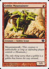 Goblin Montanhês / Goblin Mountaineer - Magic: The Gathering - MoxLand